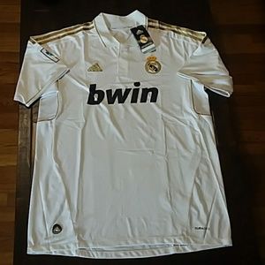 Real Madrid Polo style Soccer Jersey